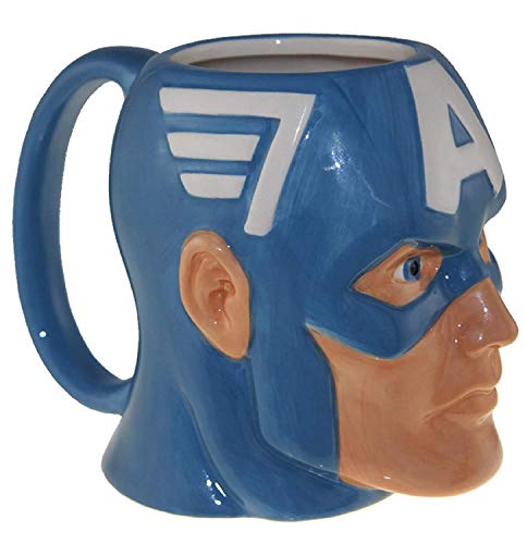 Algopix Similar Product 2 - Marvel Captain America Shield Mug