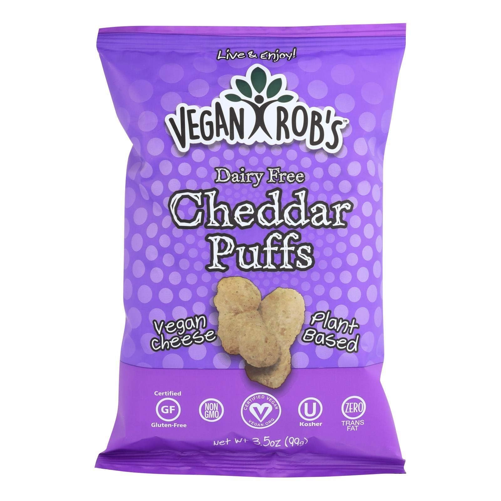 Algopix Similar Product 1 - VEGAN ROBS Puff Cheddar DF Pack