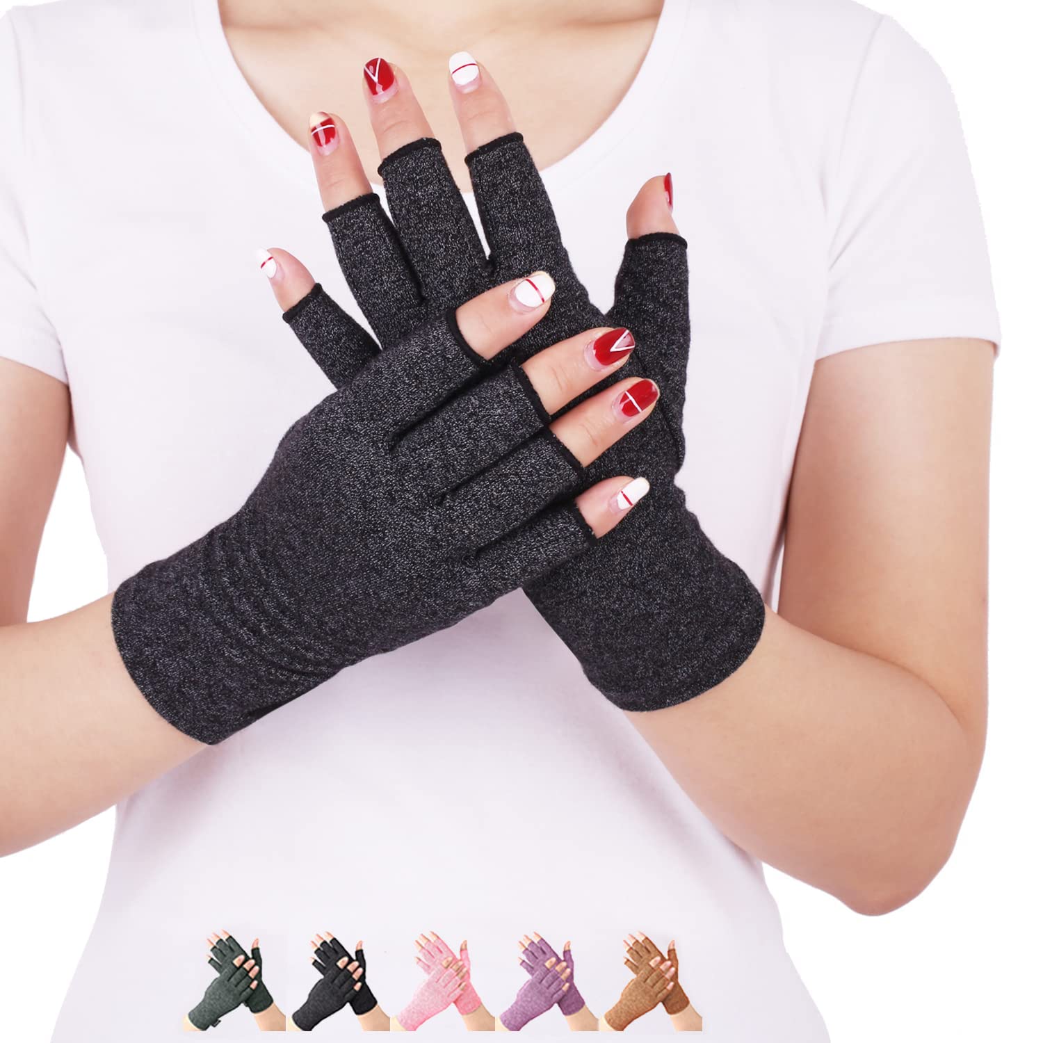 Algopix Similar Product 13 - DISUPPO Arthritis Compression Gloves