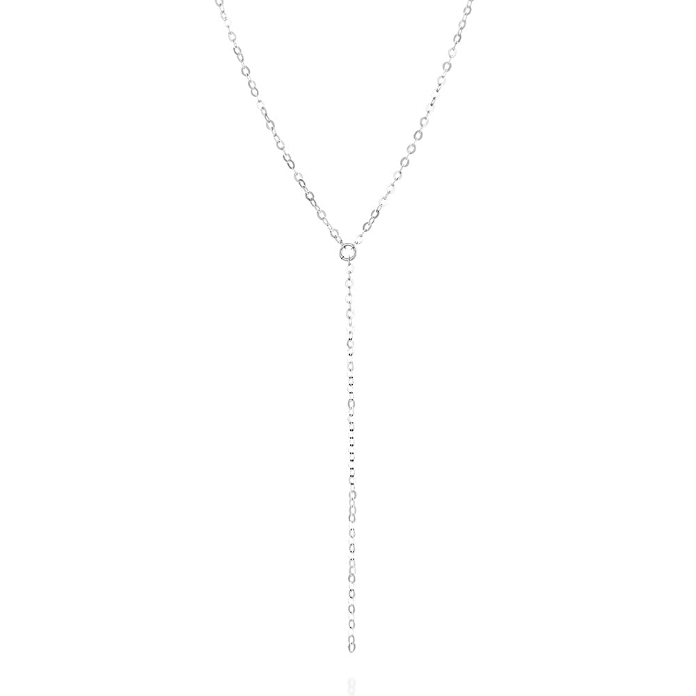 Algopix Similar Product 19 - Sterling Silver Lariat Y Necklace Chain