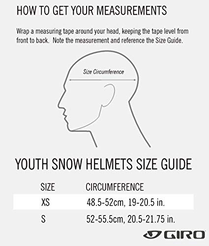 Algopix Similar Product 4 - Giro Launch Youth Snow Helmet Matte