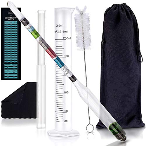 Algopix Similar Product 12 - Chefast TripleScale Hydrometer Kit
