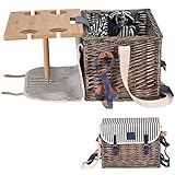 Algopix Similar Product 6 - VAULTSAC Picnic Basket Set  Removable