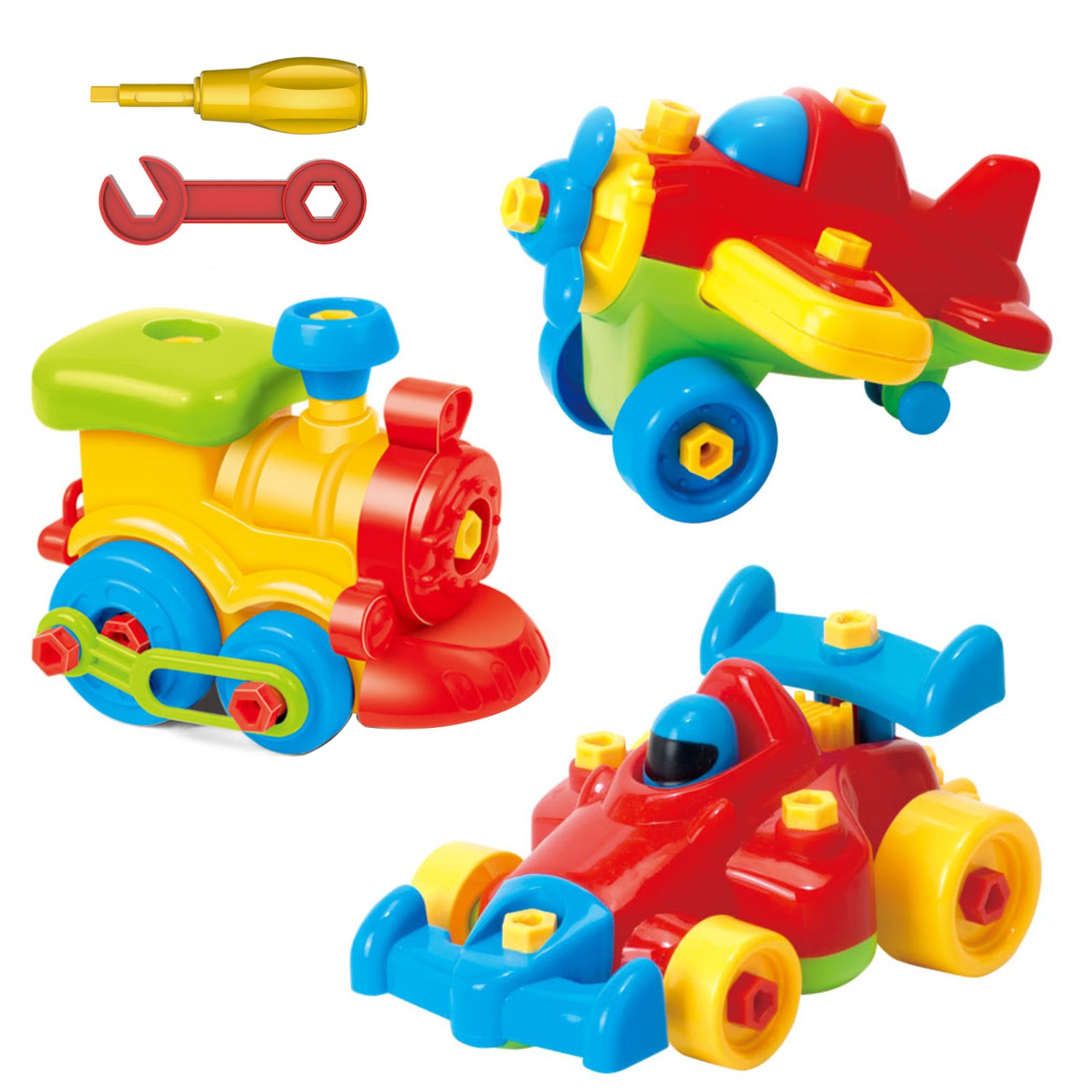 Algopix Similar Product 14 - Take Apart Toys Set Airplane Toy