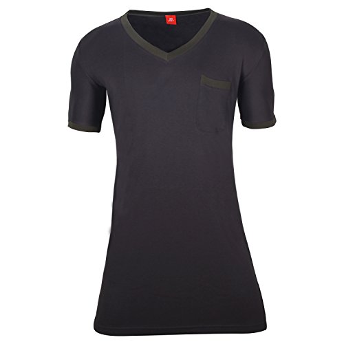 Algopix Similar Product 6 - DP Mens 100 Cotton Knit Nightshirt