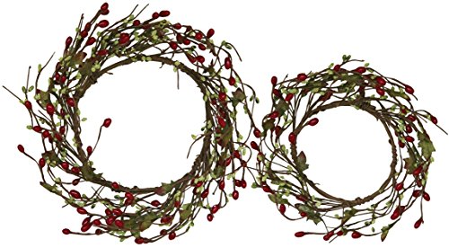 Algopix Similar Product 6 - Great Finds B326 HJ Bead Wreaths Holly