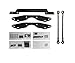 Algopix Similar Product 7 - SuperATV 153 Adjustable UTV Lift Kit