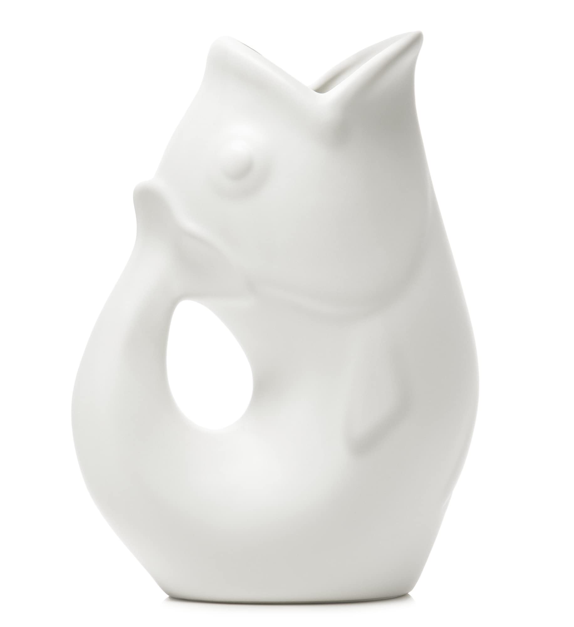 Algopix Similar Product 18 - Matte White Gurgle Pot  Large Water