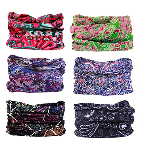 Algopix Similar Product 12 - 6PCS Outdoor Headband Elastic Seamless