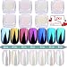 Algopix Similar Product 12 - PrettyDiva 7 Colors Pearl Chrome Powder