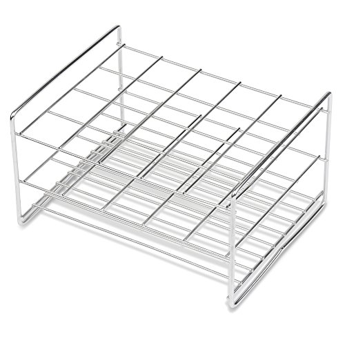 Algopix Similar Product 4 - Stainless Steel Test Tube Rack 30mm