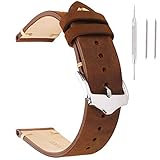 Algopix Similar Product 16 - Leather Watch Bands 20mm for Men EACHE