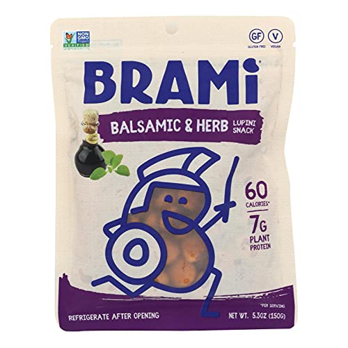 Algopix Similar Product 15 - BRAMI Lupini Beans Snack Balsamic 