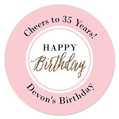 Algopix Similar Product 15 - Big Dot of Happiness Custom Chic Happy