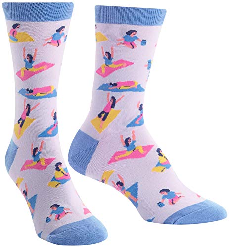 Algopix Similar Product 12 - Sock It To Me Womens Yoga Pose Crew