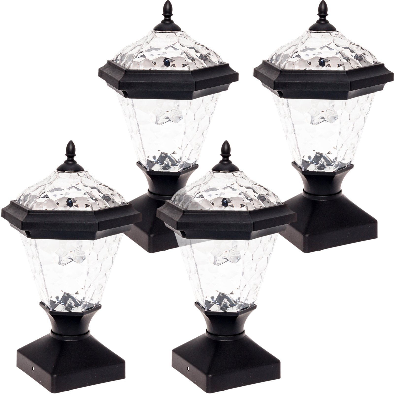 Algopix Similar Product 8 - GreenLighting 4 Pack Adonia Solar Post