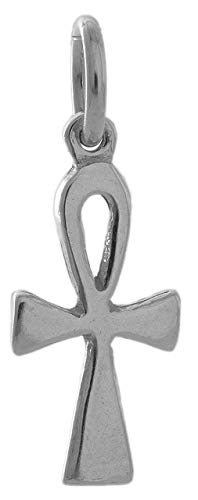 Algopix Similar Product 3 - Sterling Silver Teeny Tiny Ankh  SMALL