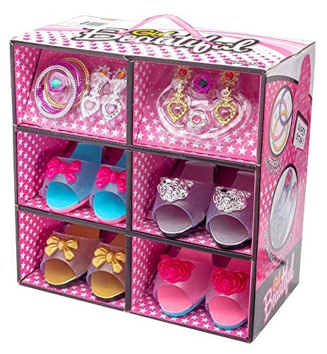 Algopix Similar Product 14 - Princess Toddler Dress Up Shoes 