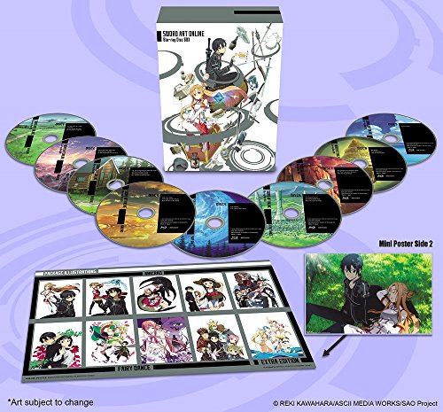 Algopix Similar Product 14 - Sword Art Online Season 1 BLURAY Boxed