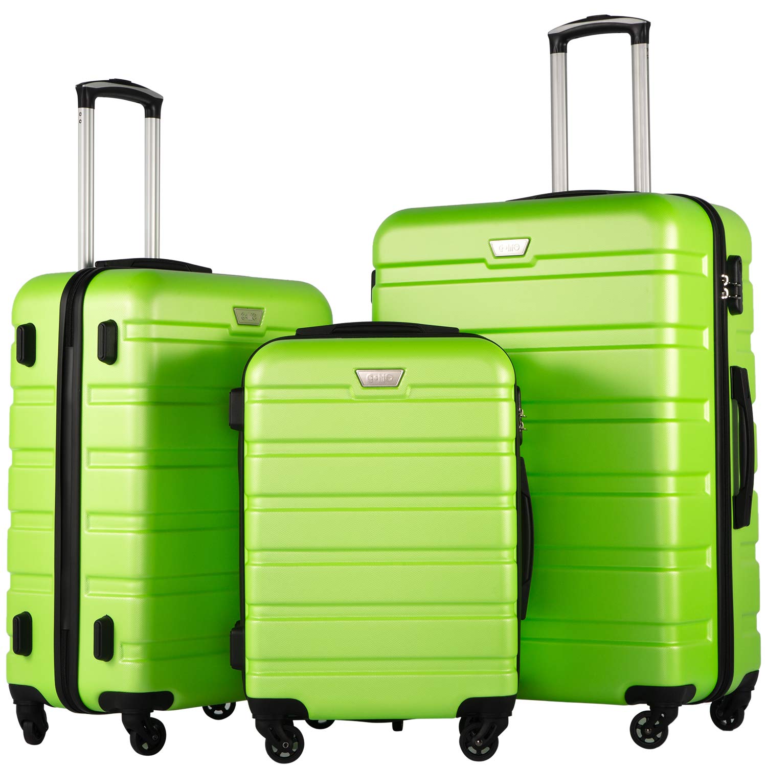 Algopix Similar Product 6 - Coolife Luggage Set Lightweight