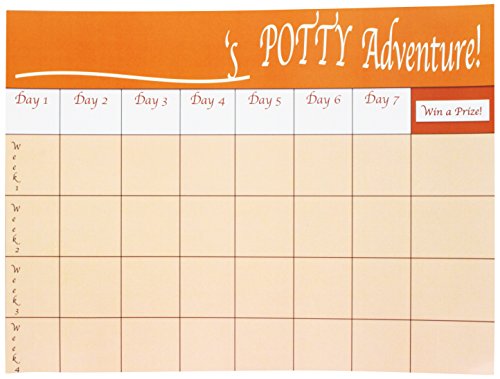 Algopix Similar Product 6 - Bundle Boards Potty 2 Sheets Chart 