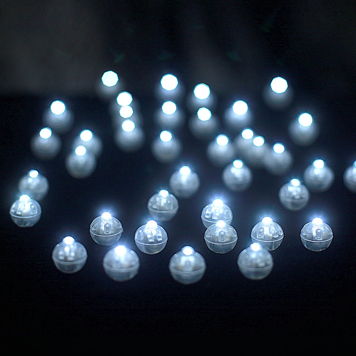 Algopix Similar Product 7 - Amy Basic 100 Pcs White Round Led