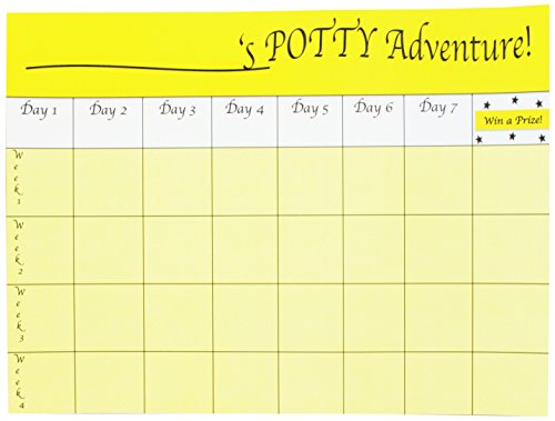 Algopix Similar Product 4 - Bundle Boards Potty 2 Sheets Chart 