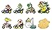 Algopix Similar Product 18 - PowerA Mario Kart Collector Pins 