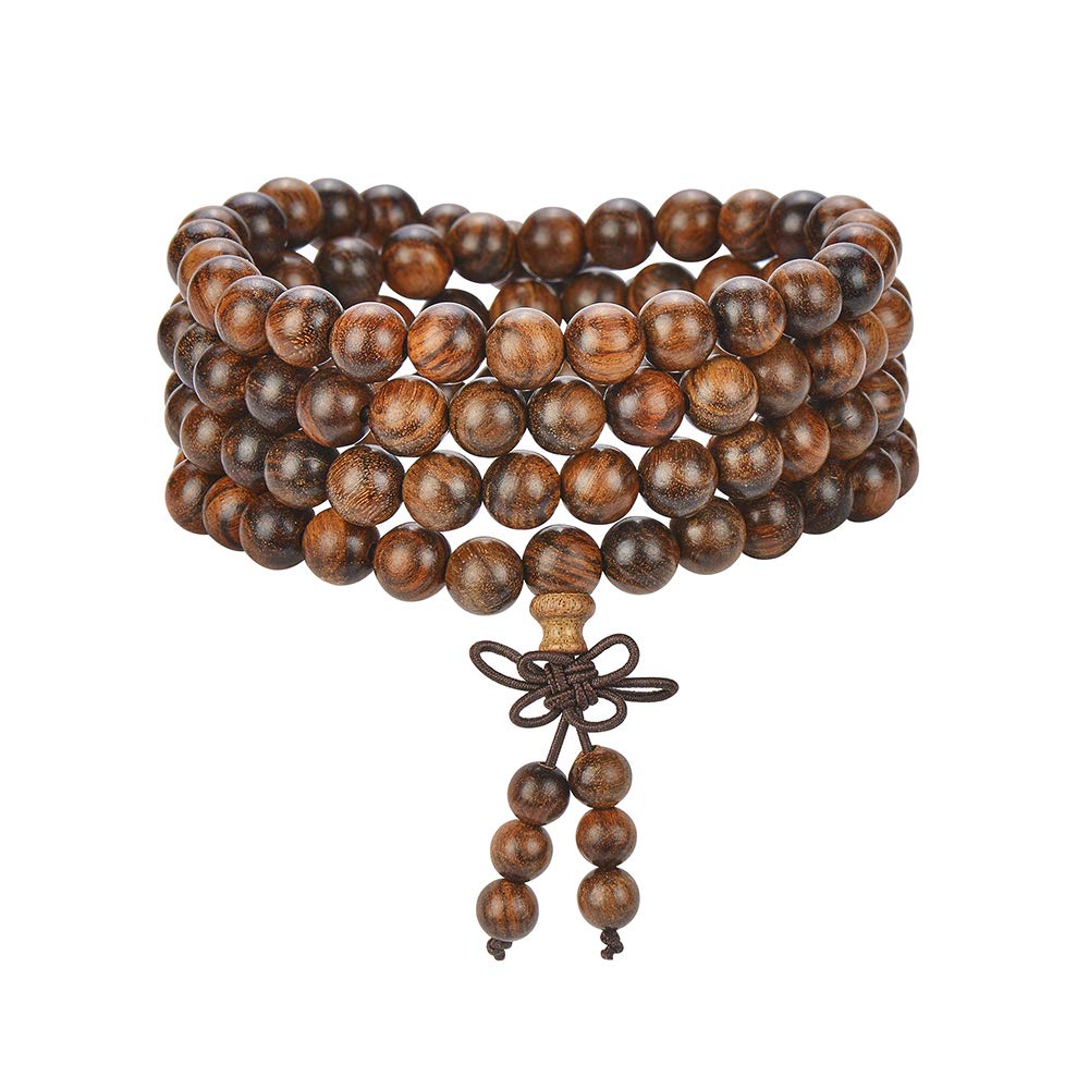 Algopix Similar Product 6 - anzhongli Mala Beads Bracelet 108 8mm