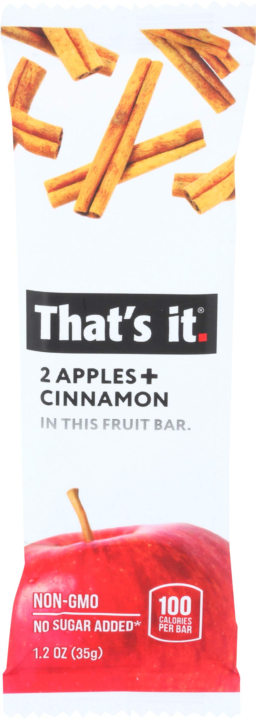Algopix Similar Product 14 - Thats it Zesty Apple Cinnamon Fruit