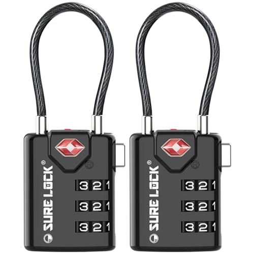 Algopix Similar Product 7 - SURE LOCK TSA Compatible Travel Luggage