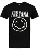 Algopix Similar Product 3 - Nirvana Official Smiley Logo Mens