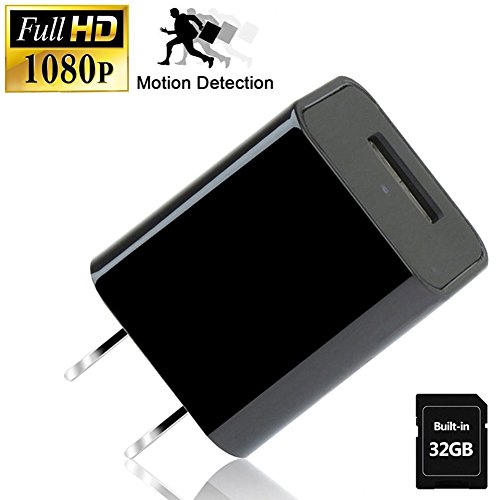 Algopix Similar Product 15 - USB Charger Camera AMCSXH 1080P Hidden