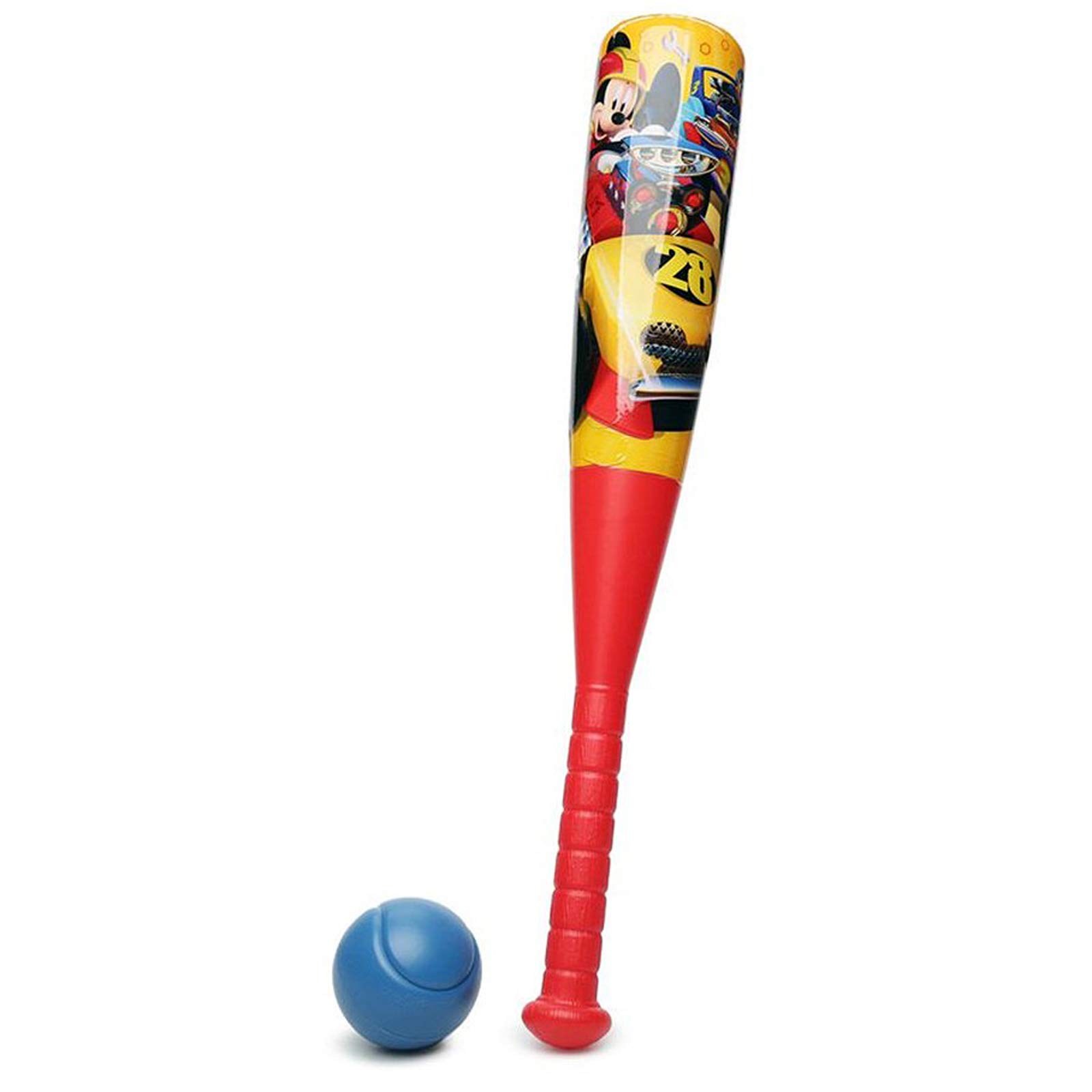 Algopix Similar Product 12 - Disney Mickey Mouse Roadsters Bat & Ball