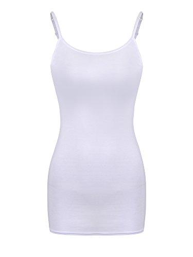 Algopix Similar Product 13 - SATINIOR Women Cami Camisole Adjustable