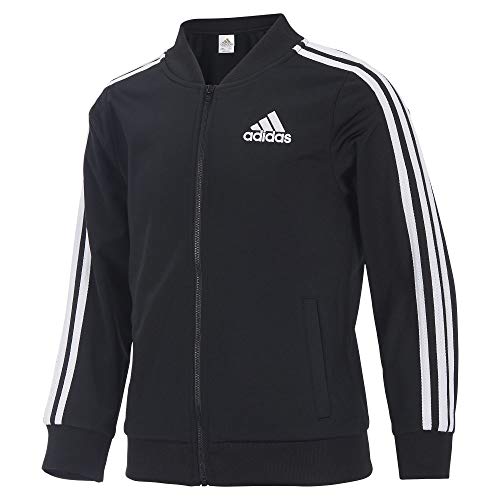 Algopix Similar Product 13 - adidas Girls Big Tricot Bomber Track