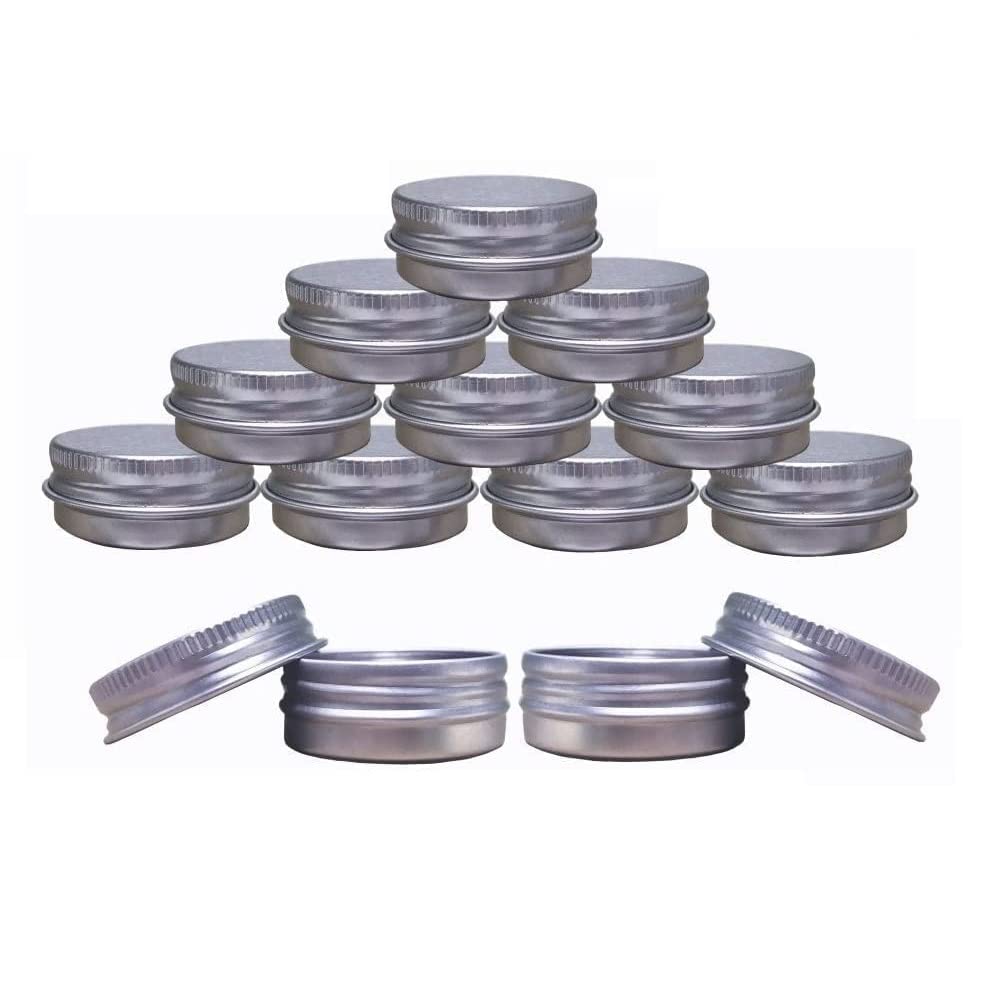 Algopix Similar Product 3 - Aluminum Tin Jars Cosmetic Sample
