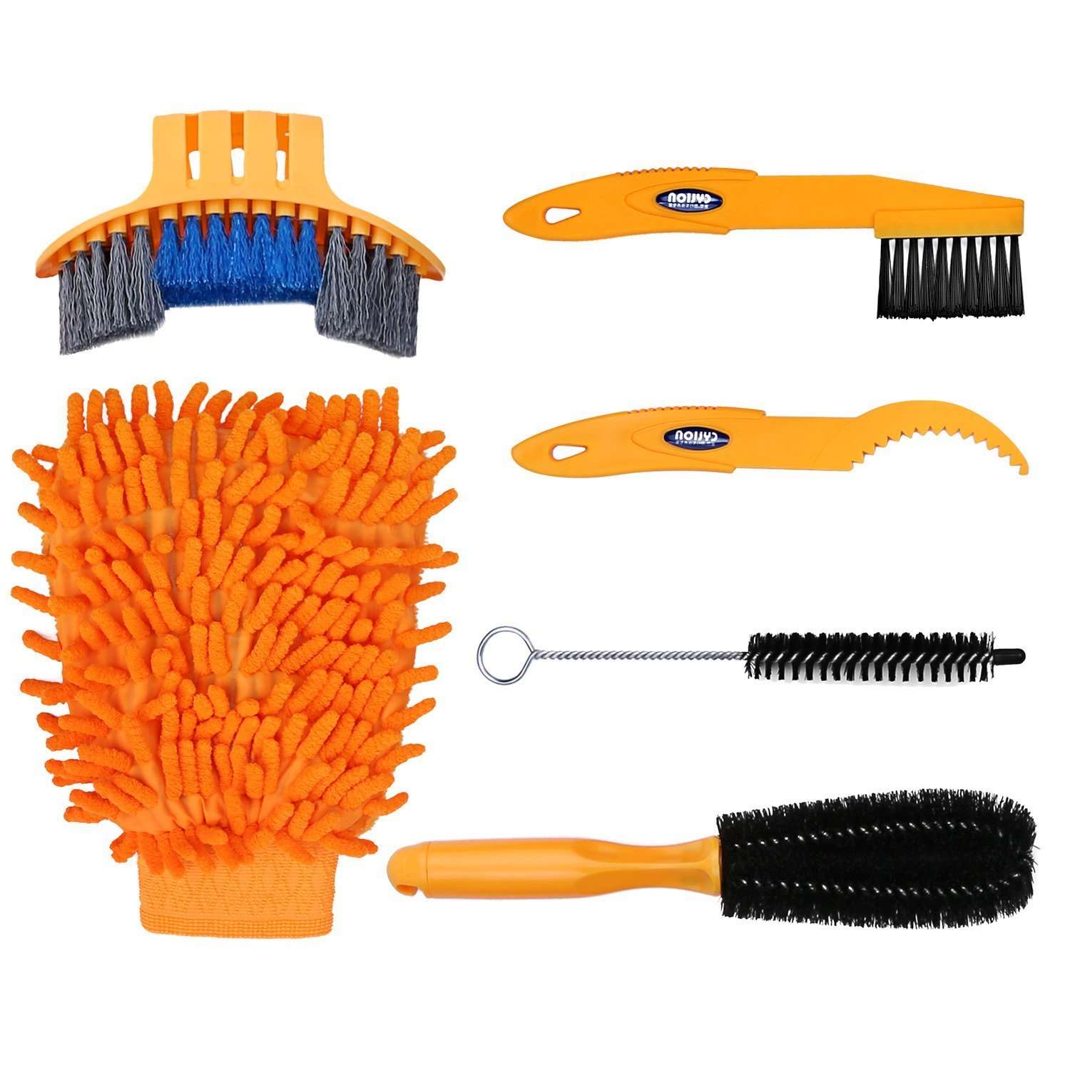 Algopix Similar Product 1 - Oumers 6pcs Bike Bicycle Clean Brush