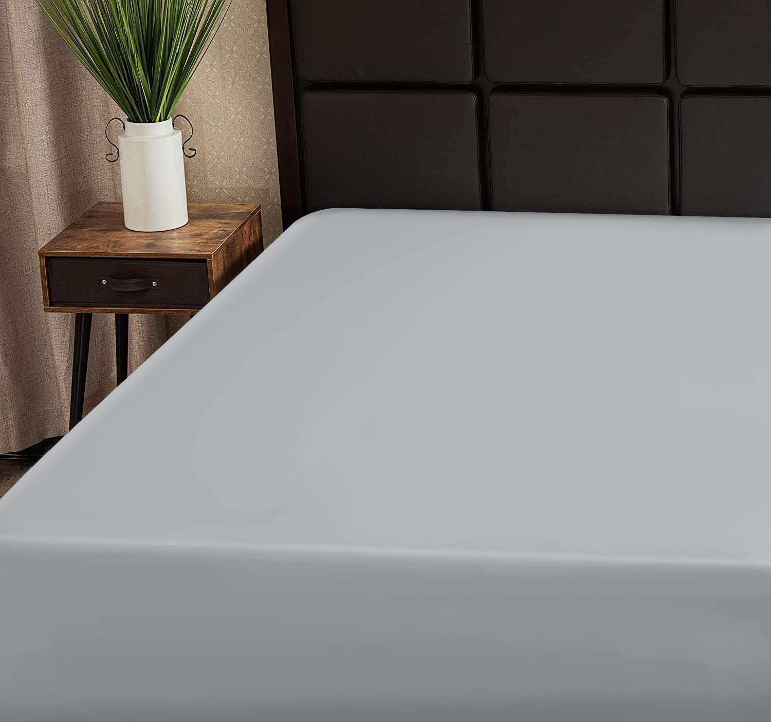 Algopix Similar Product 8 - Superity Linen Full Fitted Sheet Made