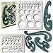 Algopix Similar Product 7 - Mr Pen French Curve and Template Ruler