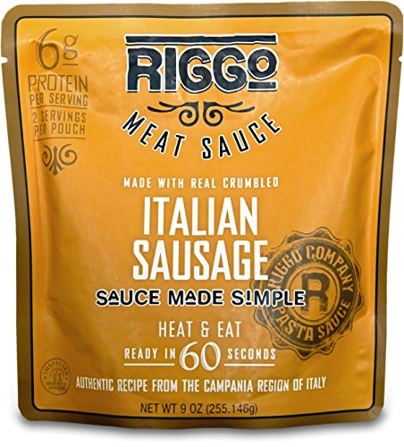Algopix Similar Product 12 - RIGGO Pasta Sauce with Meat 8 Keto
