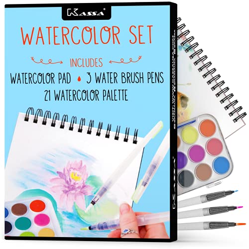 Algopix Similar Product 18 - Kassa Watercolor Set A Complete