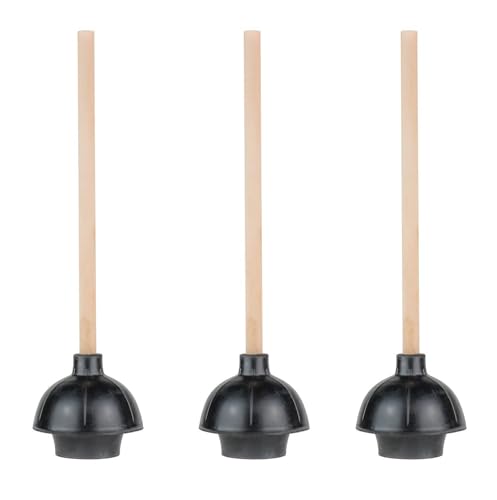 Algopix Similar Product 9 - SteadMax Rubber Toilet Plunger Double