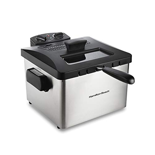 Algopix Similar Product 16 - Hamilton Beach Electric Deep Fryer with