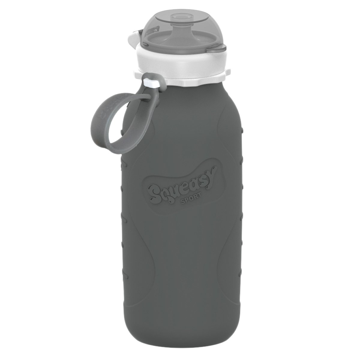 Algopix Similar Product 19 - Grey 16 oz Squeasy Snacker Spill Proof