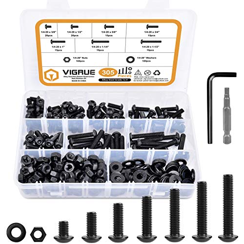 Algopix Similar Product 6 - VIGRUE M2 M3 M4 Screw Set 1080pcs