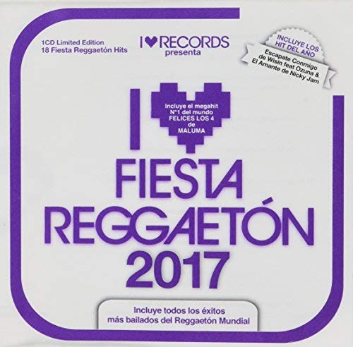 Algopix Similar Product 10 - I Love Fiesta Reggaeton 2017 / Various