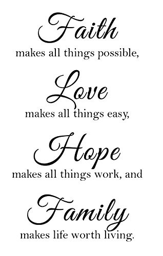 Algopix Similar Product 13 - Newclew Faith Makes All Things