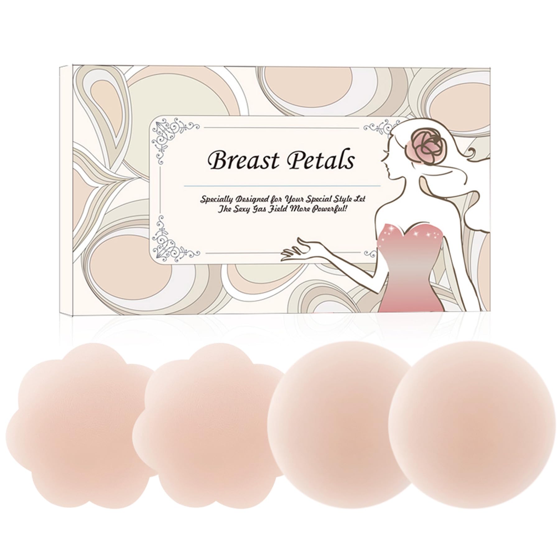 Algopix Similar Product 16 - MUQU Cakes Nipple Covers Breast  No