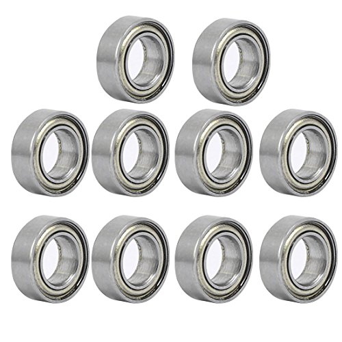 Algopix Similar Product 17 - uxcell MR95ZZ 5mmx9mmx3mm Double